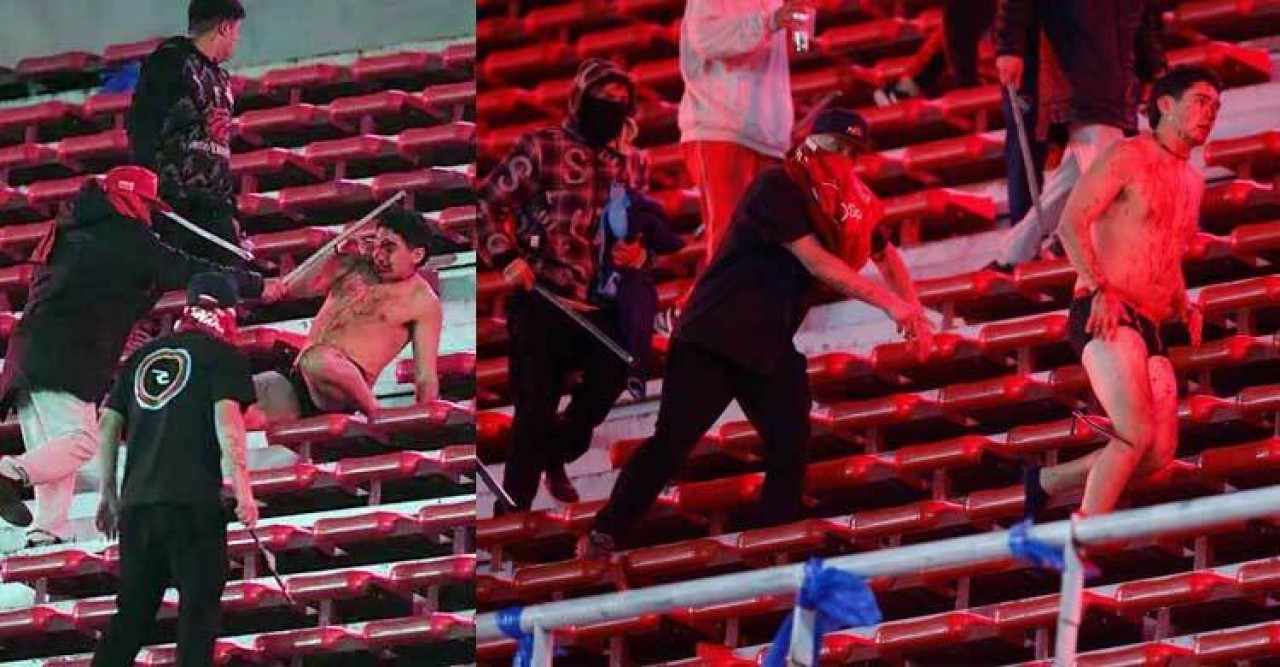 আর্জেন্টিনায় তুমুল সংঘর্ষের পর বন্ধ ফুটবল ম্যাচ