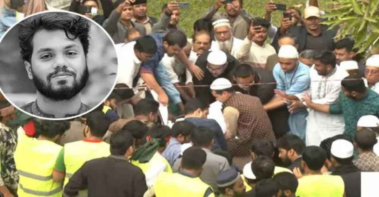 বিদ্রোহী কবির পাশে চিরনিদ্রায় শায়িত শহীদ ওসমান হাদি