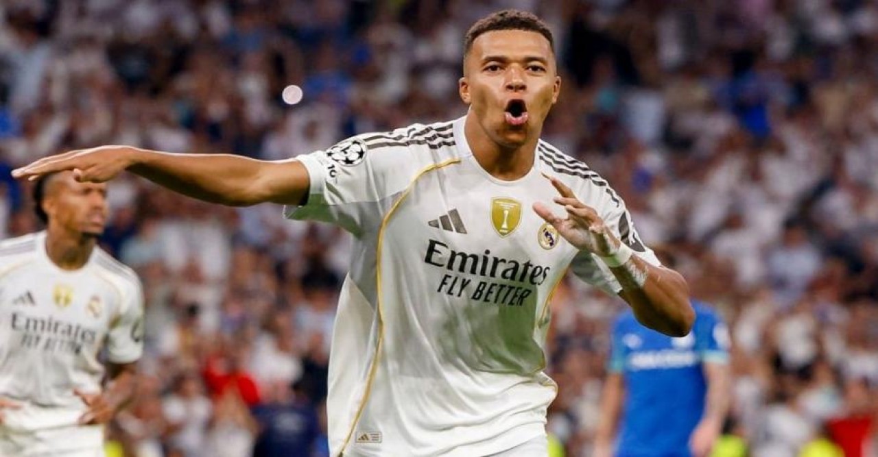 এমবাপের হ্যাটট্রিক, চ্যাম্পিয়ন্স লিগে রিয়ালের বিশাল জয়