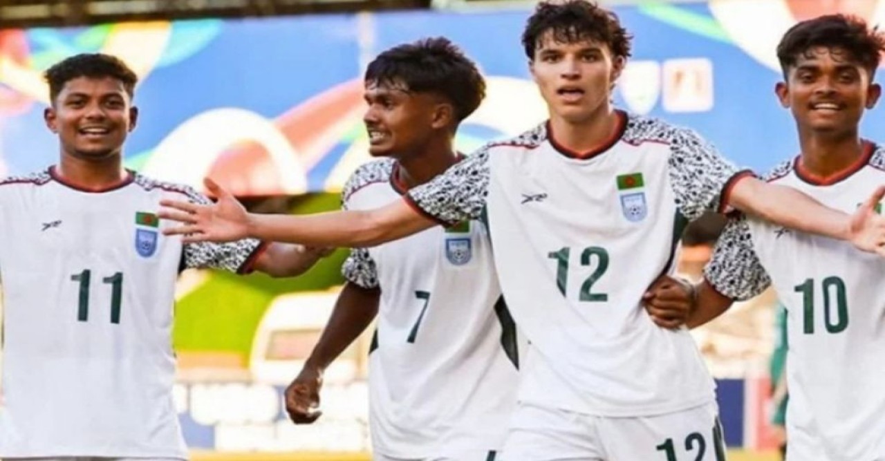 ভারতকে হারিয়ে সাফ অনূর্ধ্ব-২০ চ্যাম্পিয়ন বাংলাদেশ