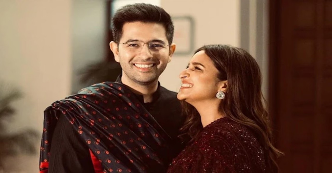 পরিণীতি চোপড়ার স্বামীকে দলীয় পদ থেকে অপসারণ