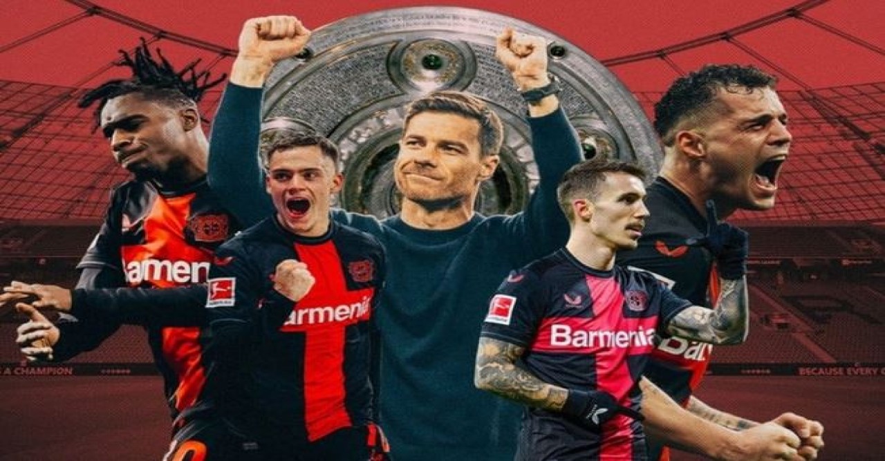নতুন ইতিহাস লেভারকুসেনের, বায়ার্ন রাজত্বের অবসান ঘটিয়ে শিরোপা উদযাপন