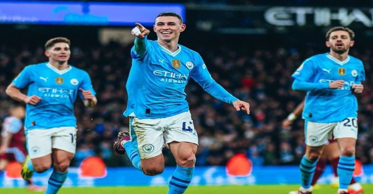 ফোডেনের হ্যাটট্রিকে ভিলাকে উড়িয়ে দিল ম্যানসিটি