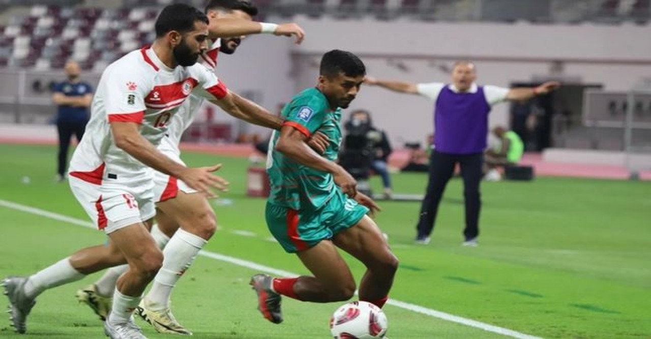 লেবাননের বিপক্ষে ৪-০ গোলের হতাশার এক হার  বাংলাদেশের