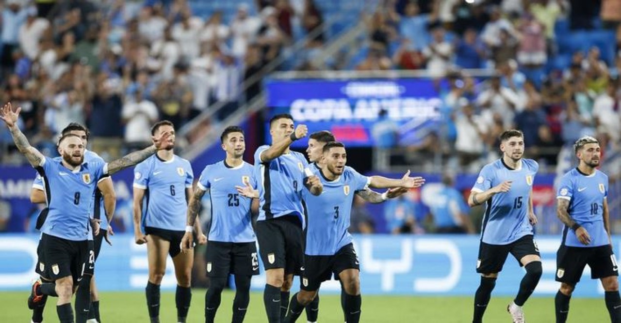 শ্বাসরুদ্ধকর জয়ে কোপা আমেরিকায় তৃতীয় উরুগুয়ে