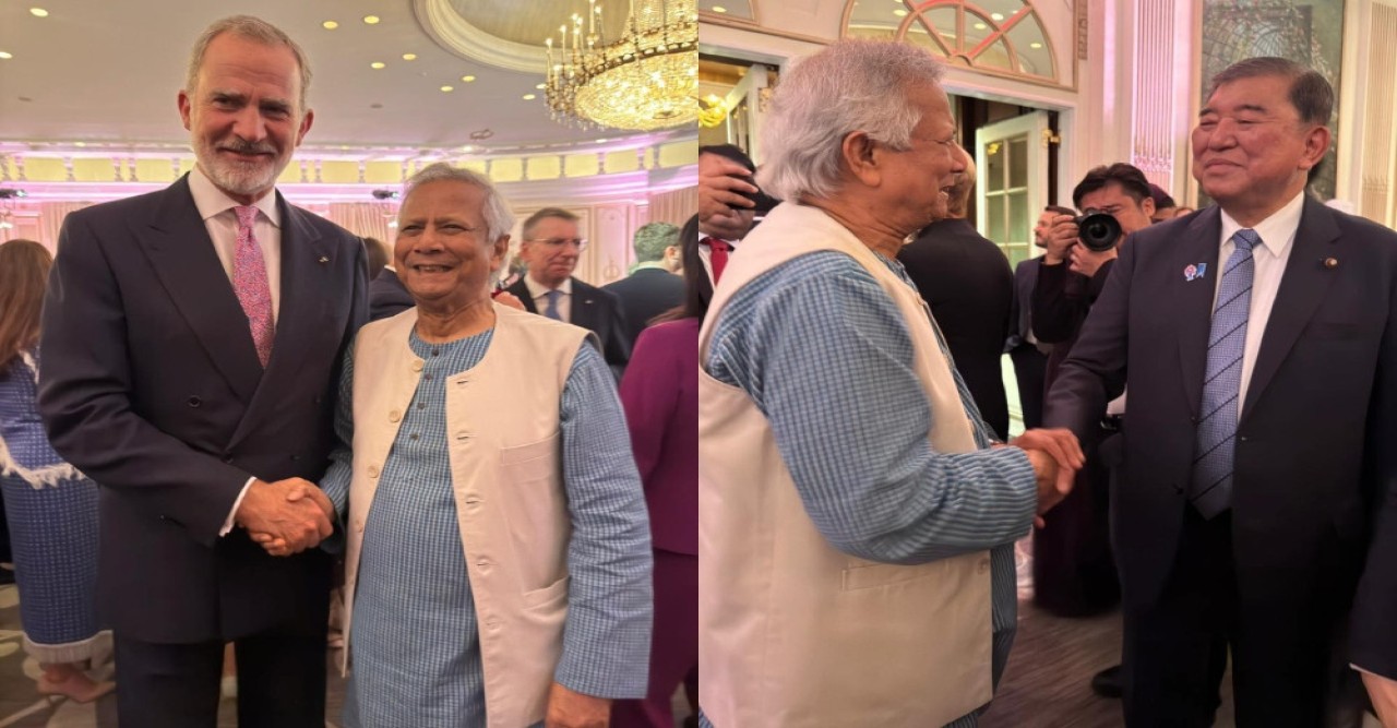 ডোনাল্ড ট্রাম্প আয়োজিত সংবর্ধনায় ড. ইউনূস