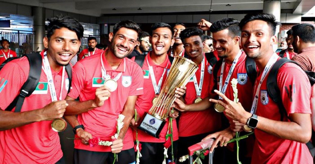 সাফজয়ীদের সংবর্ধনা দেবে অন্তর্বর্তীকালীন সরকার