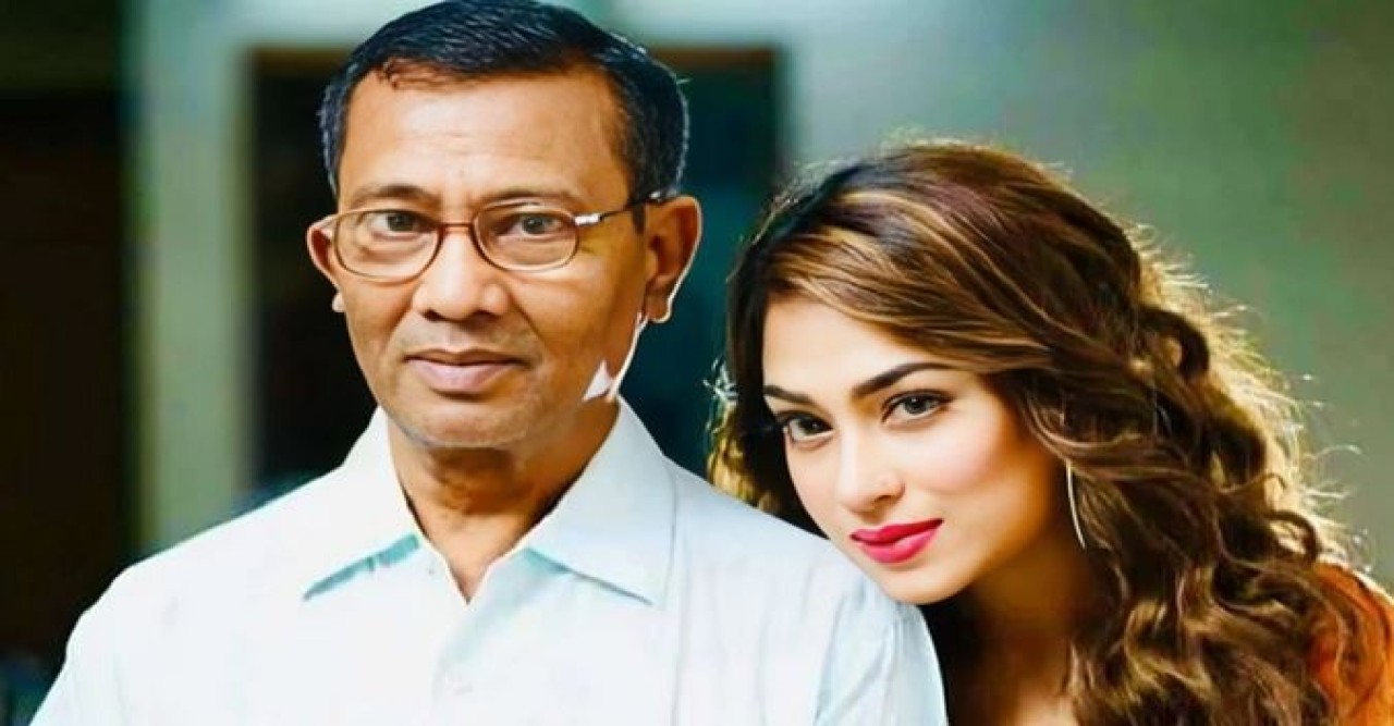 চিত্রনায়িকা পপির বাবার মৃত্যু