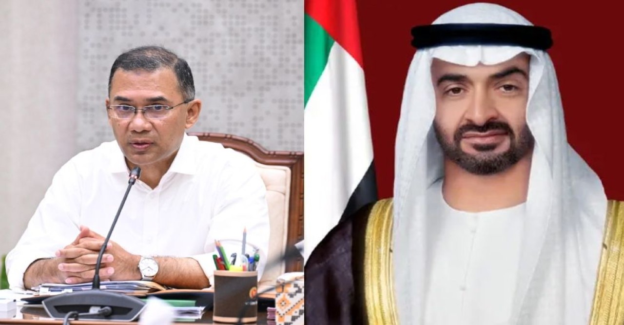 মধ্যপ্রাচ্য পরিস্থিতি নিয়ে তারেক রহমান ও আমিরাতের প্রেসিডেন্টের ফোনালাপ