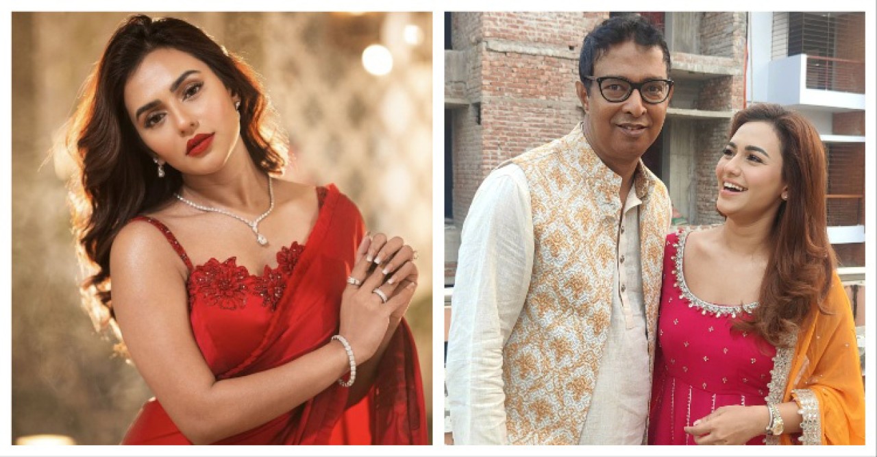 আব্দুল আজিজের হাত ধরে যেভাবে নায়িকা হয়েছিলেন নুসরাত ফারিয়া