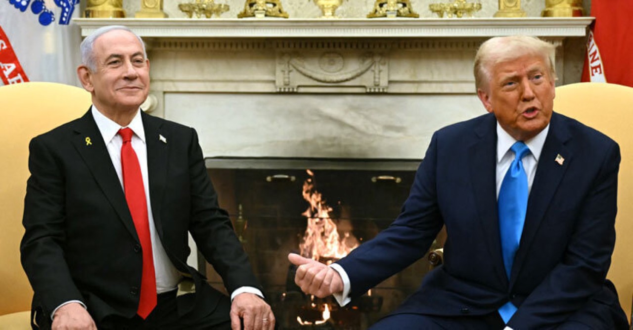 গাজায় যুদ্ধবিরতি নিয়ে ফের ট্রাম্প ও নেতানিয়াহুর বৈঠক