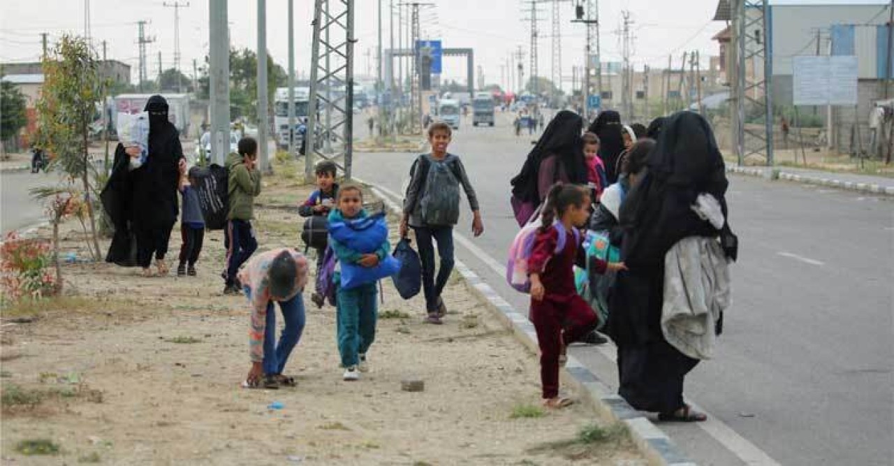 গাজাবাসীদের জোরপূর্বক দক্ষিণে সরানোর প্রস্তুতি নিচ্ছে ইসরায়েল