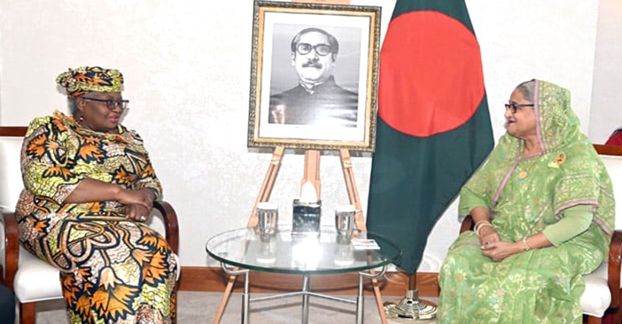 প্রধানমন্ত্রীর সঙ্গে বিশ্ব বাণিজ্য সংস্থার মহাপরিচালকের সাক্ষাৎ