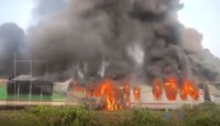 চট্টলা এক্সপ্রেস ট্রেনে ভয়াবহ আগুন