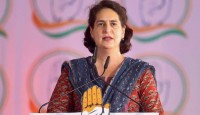 প্রথমবারের মতো নির্বাচনে লড়ছেন প্রিয়াঙ্কা, মনোনয়নপত্র জমা