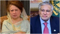 খালেদা জিয়ার স্বাস্থ্যের খোঁজ নিতে বাসভবনে যাবেন ইসহাক দার