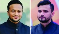সংসদের উদ্বোধনী অধিবেশনে অনুপস্থিত মাশরাফি-সাকিব
