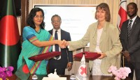 ফরেন সার্ভিস একাডেমি ও আইসিআরসির সমঝোতা স্মারক সই