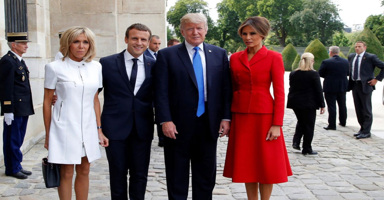 ফরাসি প্রেসিডেন্ট ও তার স্ত্রীকে নিয়ে ট্রাম্পের হাসিঠাট্টা, জবাব দিলেন ম্যাখোঁ