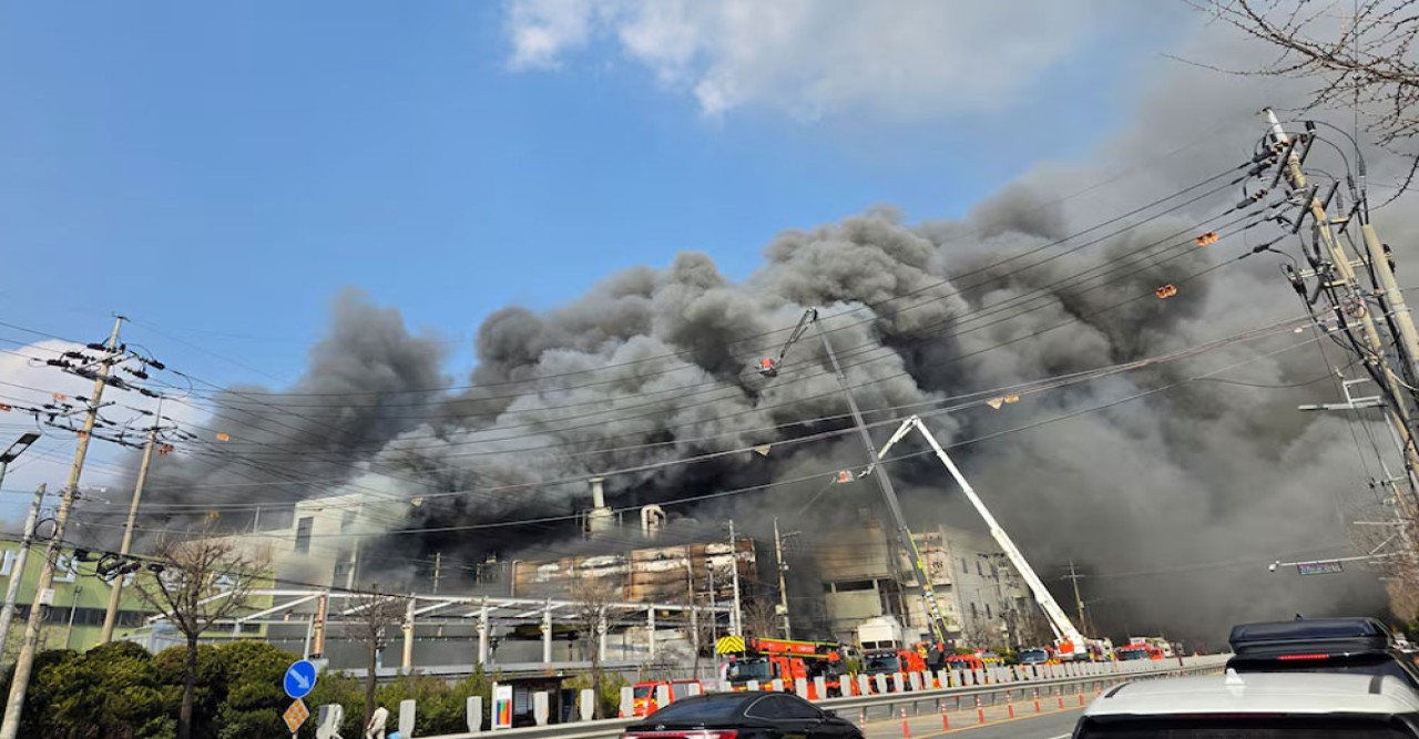 দ. কোরিয়ার কারখানার আগুন, নিহত ১১