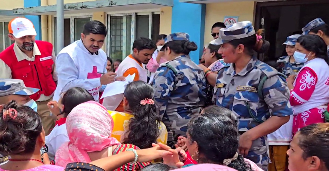 বিপর্যস্ত নেপালে আইএফআরসির মানবিক সহায়তা অব্যাহত