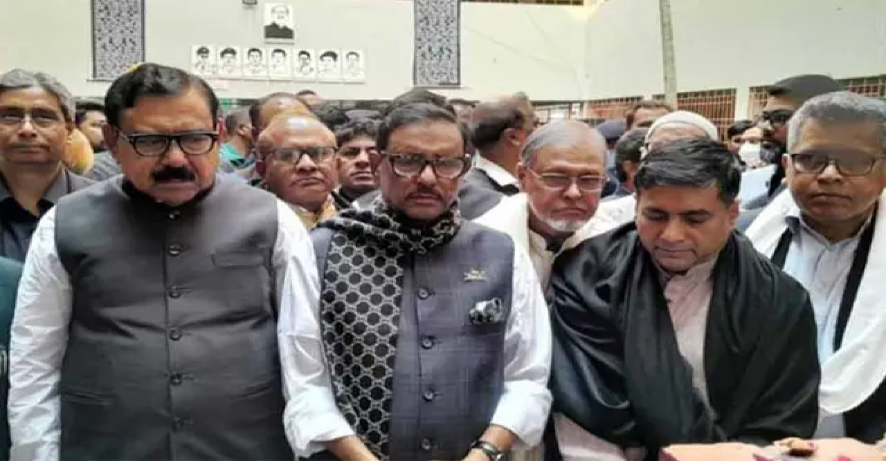 বিএনপির আন্দোলনে জনগণের সম্পৃক্ততা নেই: ওবায়দুল কাদের