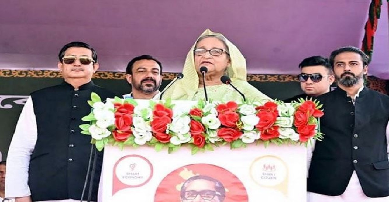 আবারও মানুষের সেবা করার জন্য নৌকায় ভোট চাইলেন প্রধানমন্ত্রী