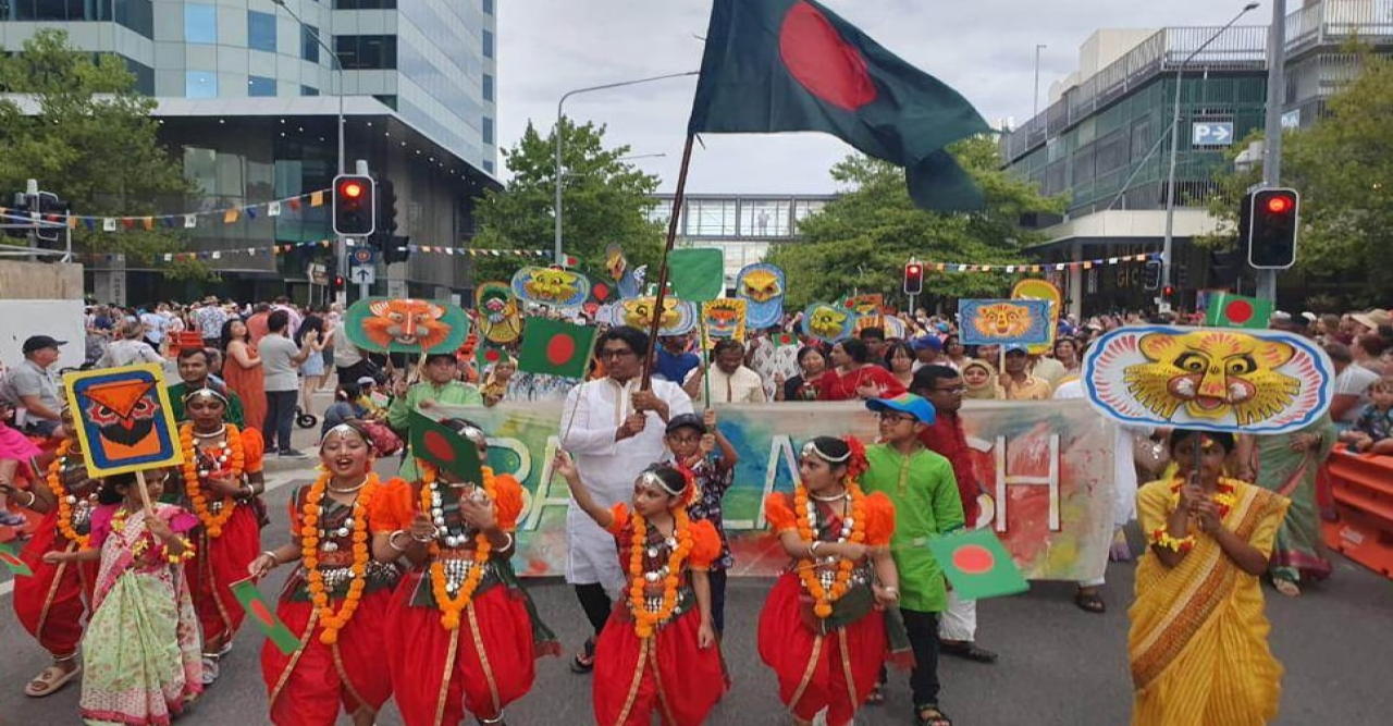 ন্যাশনাল মাল্টিকালচারাল ফেস্টিভালে বাংলাদেশের ঐতিহ্য, সংস্কৃতি প্রদর্শন