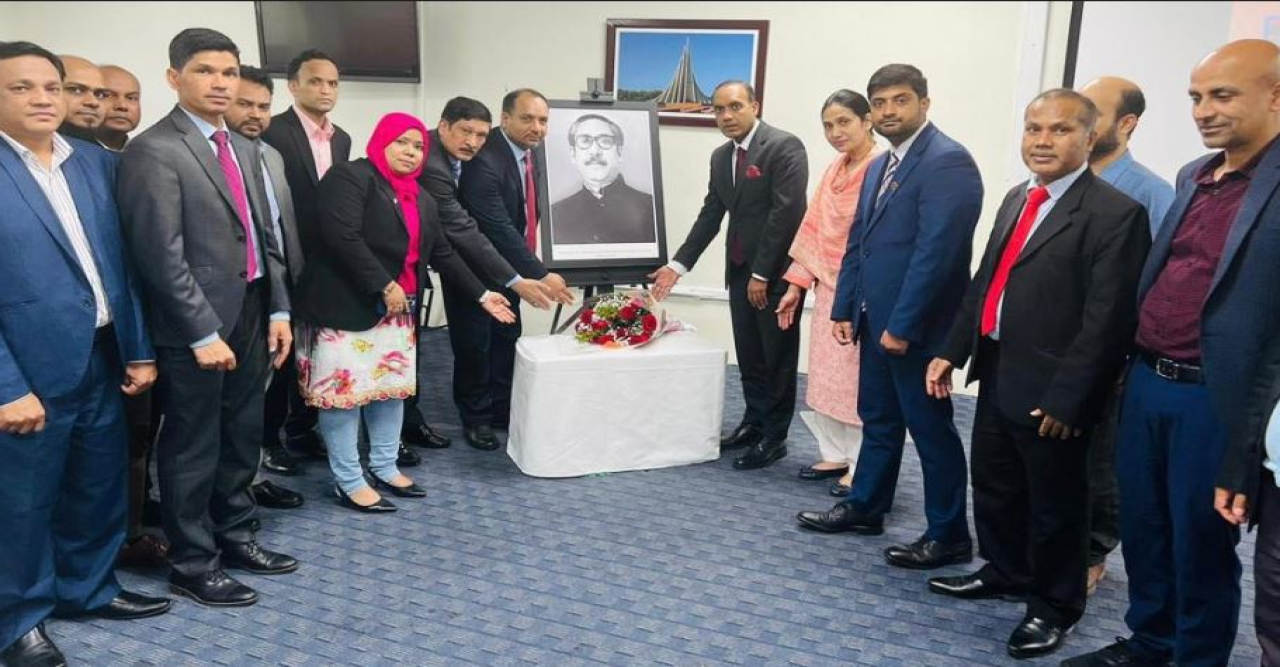 নিউইয়র্কস্থ বাংলাদেশ কনস্যুলেট জেনারেল এ ” ঐতিহাসিক মুজিবনগর দিবস”পালিত