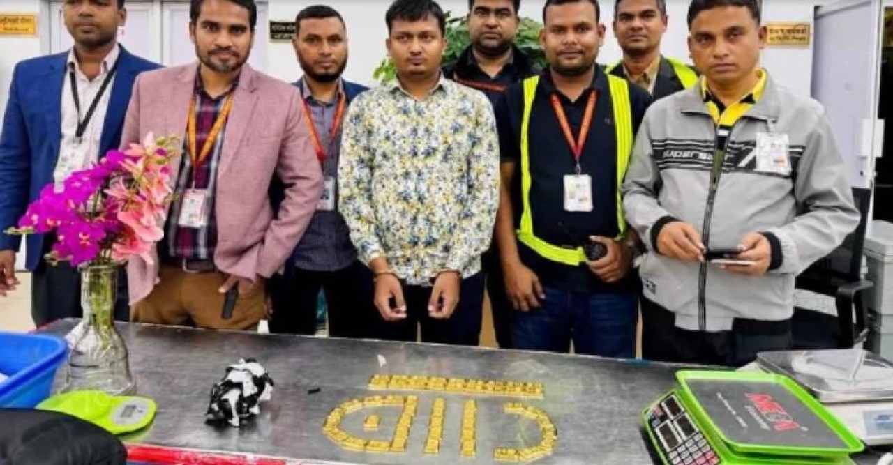 শাহজালালে এক প্রবাসীর কাছেই মিলল ৪ কোটি টাকার স্বর্ণ