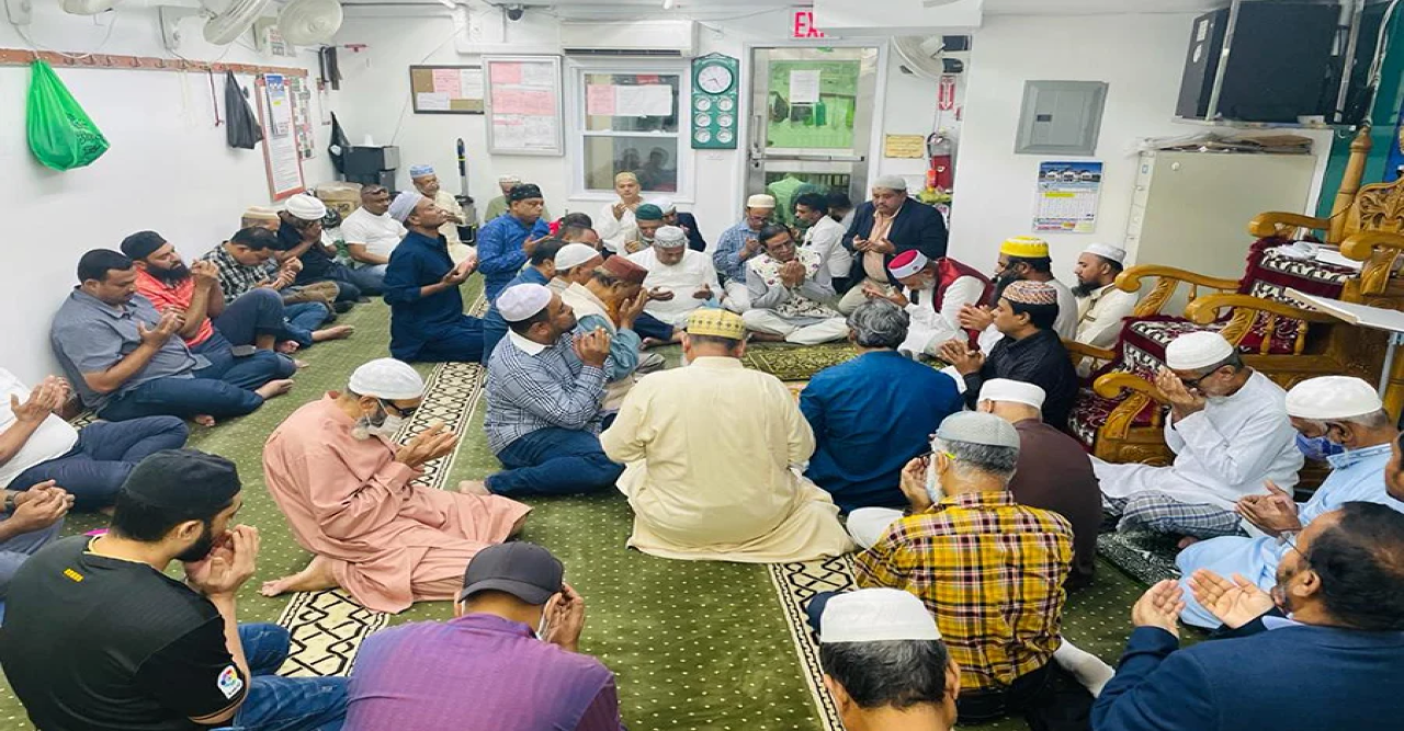 গাজী মাজহারুল আনোয়ার স্মরণে যুক্তরাষ্ট্র জাসাসের দোয়া-মাহফিল