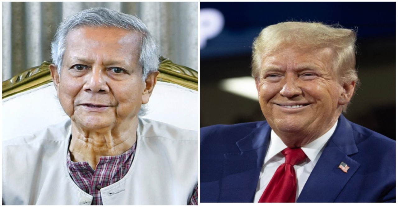 শুল্ক ৩ মাসের জন্য স্থগিত করায় ট্রাম্পকে ধন্যবাদ জানালেন ড. ইউনূস