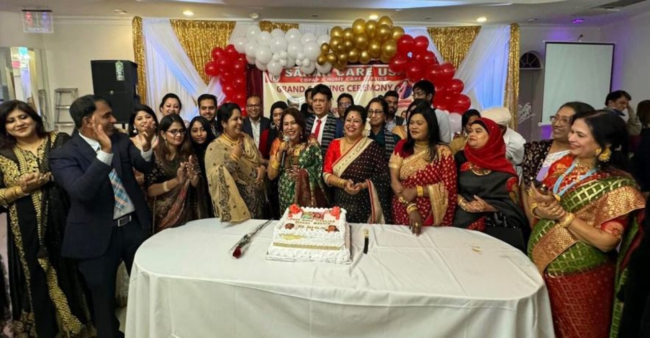 নিউইয়র্কে হোম কেয়ার সেবা প্রদানকারী প্রতিষ্ঠান সারাহ কেয়ার ইউএসএ ব্রঙ্কস শাখার বর্ণাঢ্য উদ্বোধন