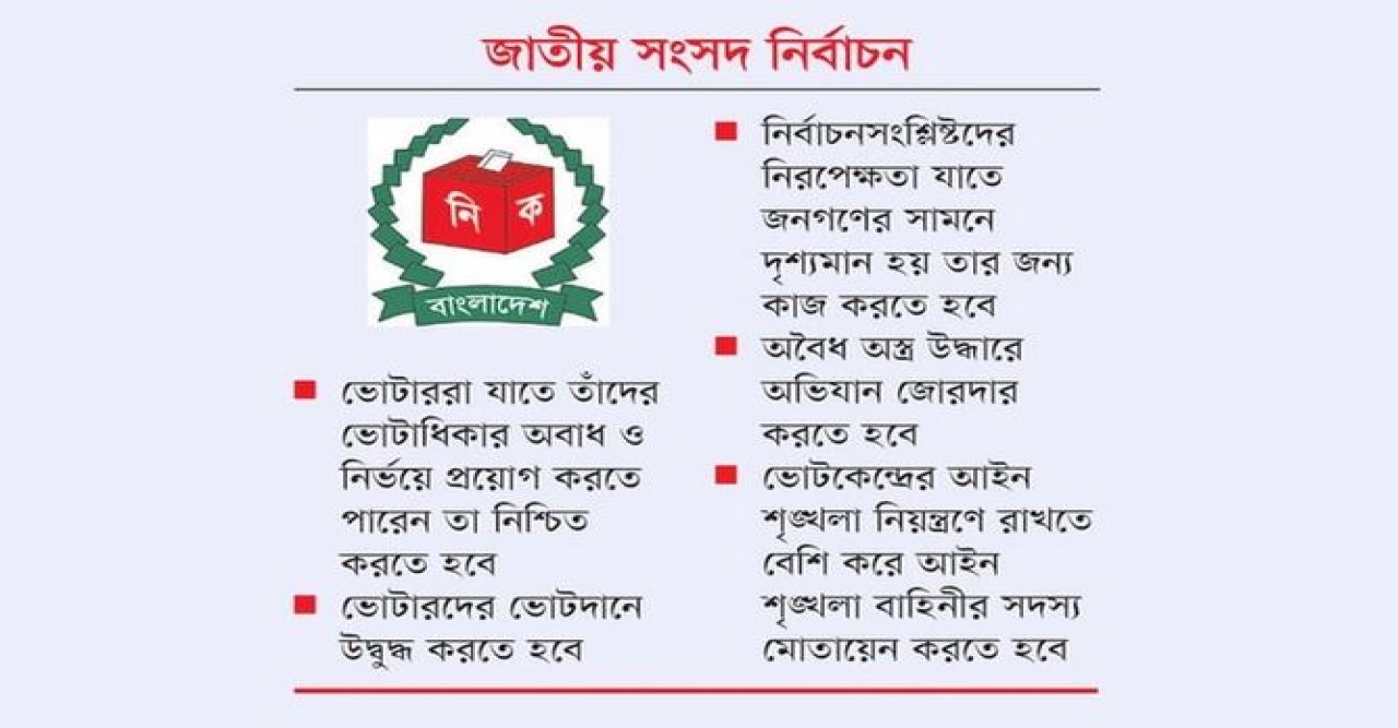 এবার সন্ত্রাসী ও চাঁদাবাজদের গ্রেপ্তারের নির্দেশ ইসির