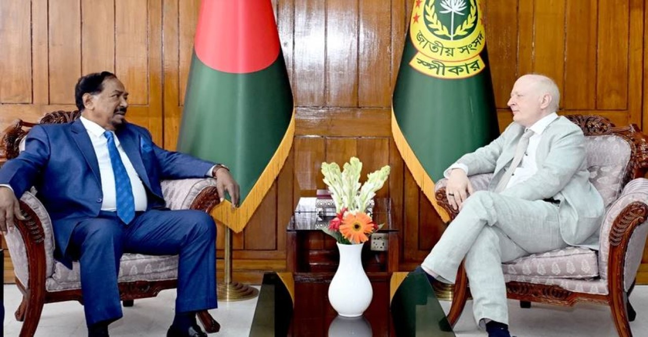 স্পিকারের সঙ্গে জার্মানির রাষ্ট্রদূতের সৌজন্য সাক্ষাৎ