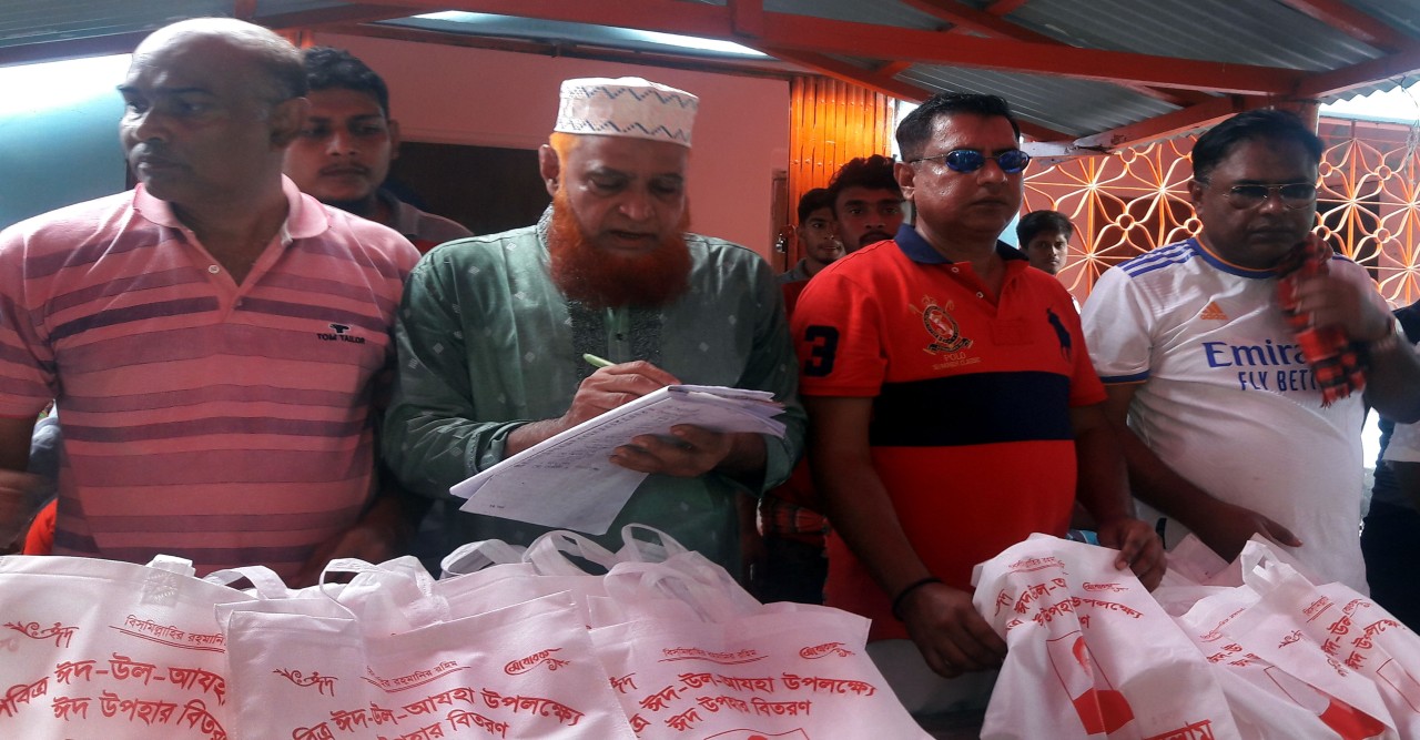 ৫০০ মানুষের পাশে আমেরিকা প্রবাসী জহিরুল