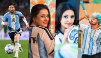 মেসির বিদায়ে আবেগঘন বার্তা পূর্ণিমা-পরীমনিদের