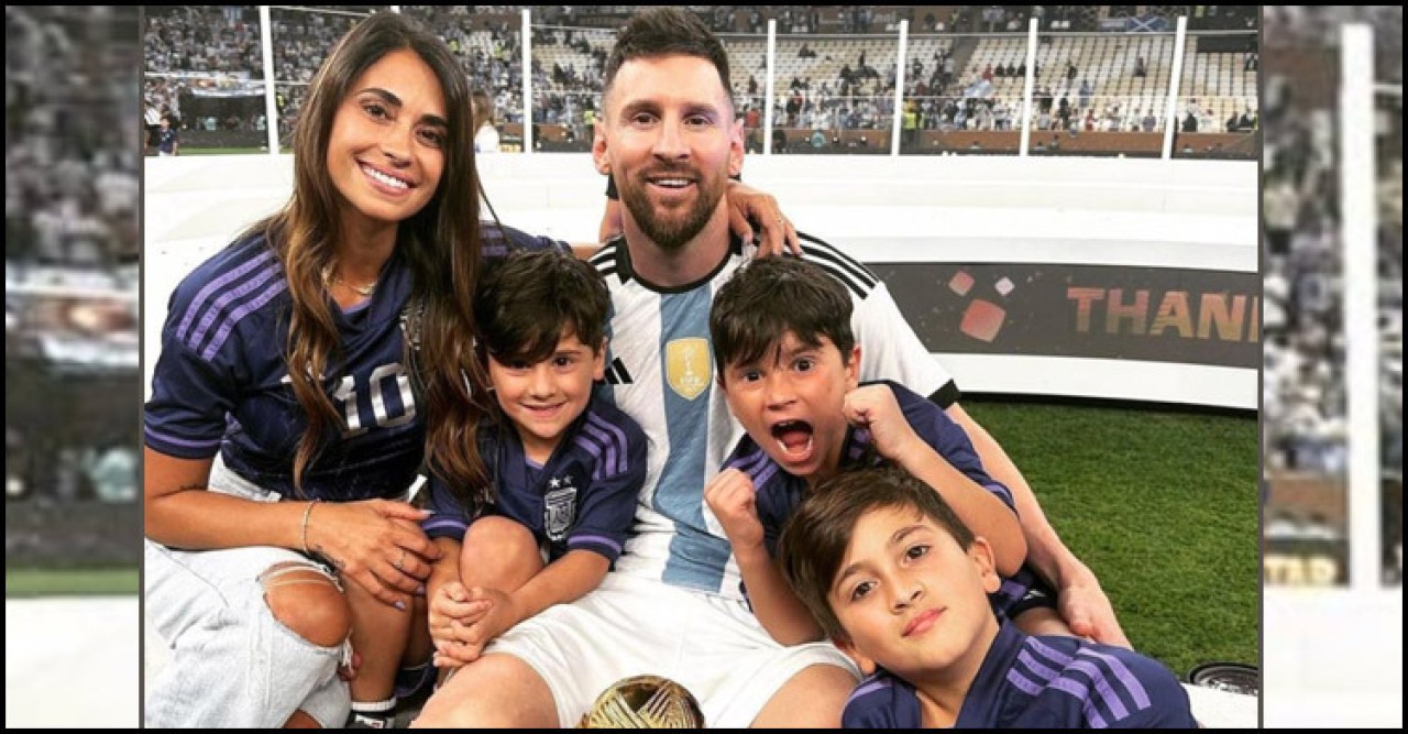 মেসিকে নিয়ে আবেগঘন পোস্ট স্ত্রী রুকোজ্জোর