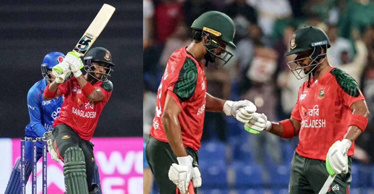 আফগানিস্তানের সামনে চ্যালেঞ্জিং লক্ষ্য দিলো বাংলাদেশ