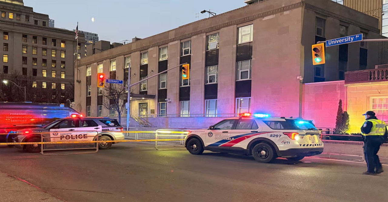 কানাডায় মার্কিন কনস্যুলেটে গুলি