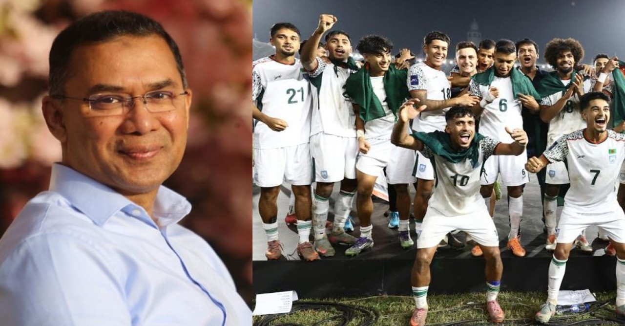 হামজাদের প্রশংসায় ভাসালেন তারেক রহমান