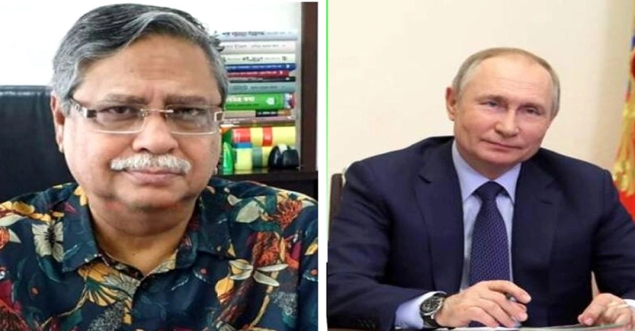 নবনির্বাচিত রাষ্ট্রপতি মো. সাহাবুদ্দিনকে পুতিনের অভিনন্দন