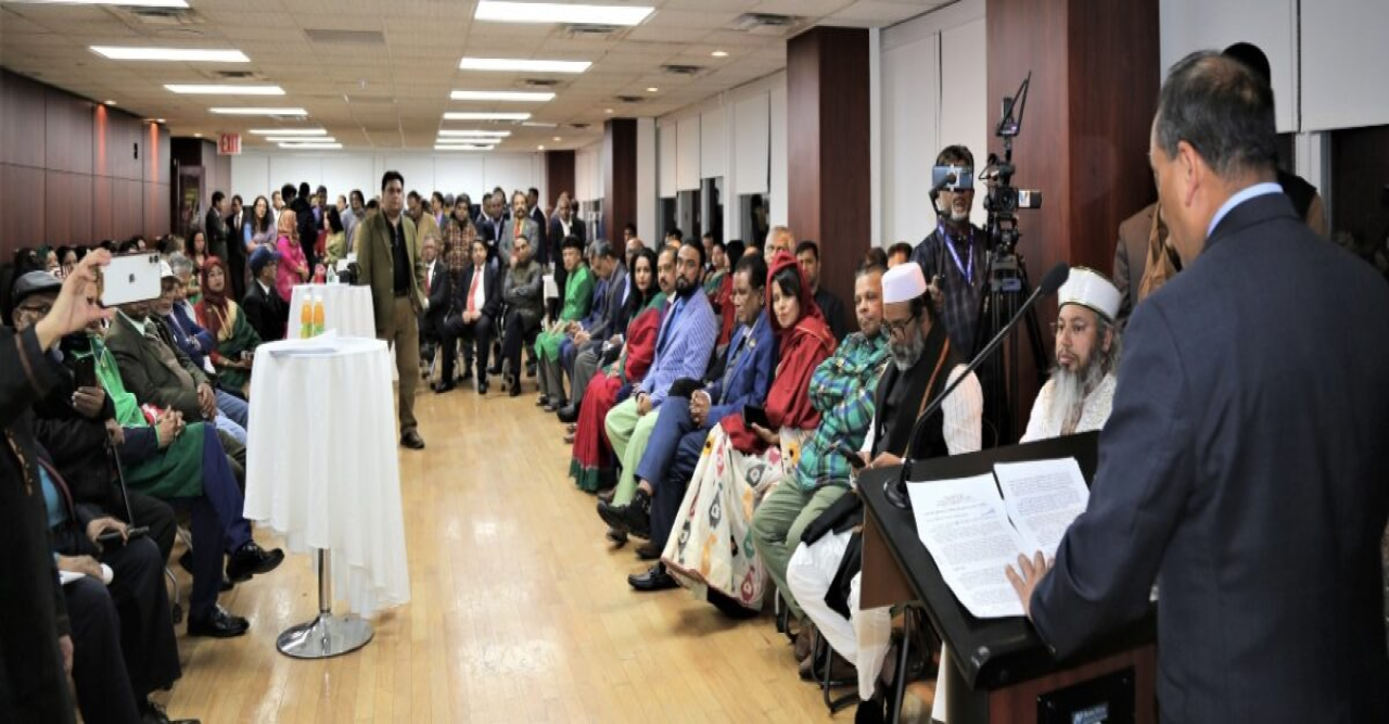 নিউইয়র্কে জাতিসংঘে বাংলাদেশ স্থায়ী মিশনে স্বাধীনতা উদযাপন
