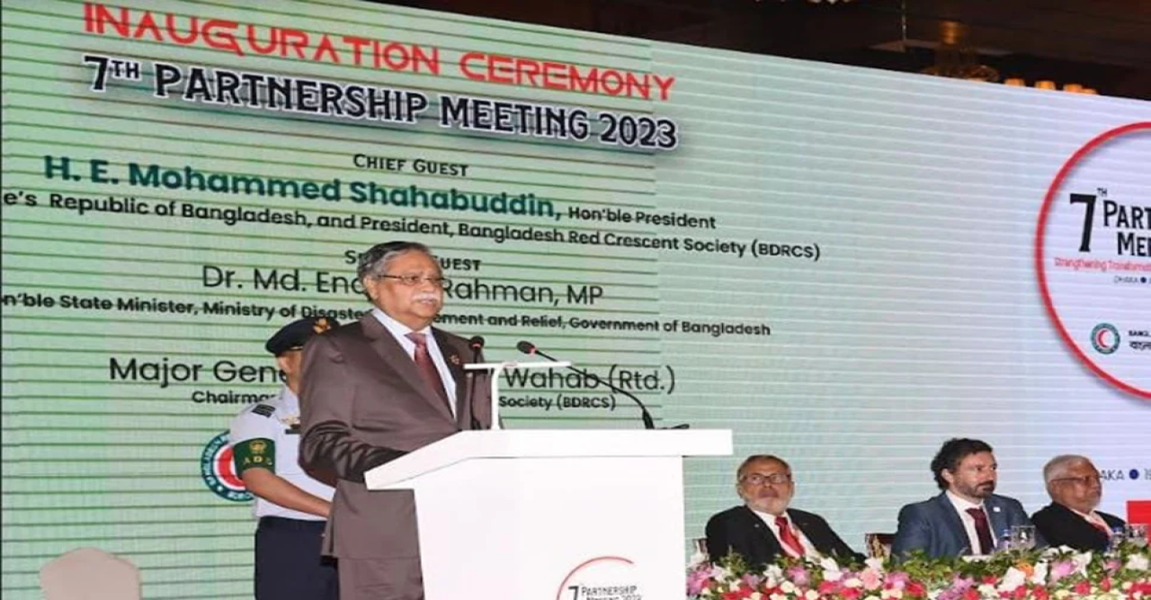 রোহিঙ্গা ইস্যুতে দ্রুত বৈশ্বিক পদক্ষেপের আহ্বান রাষ্ট্রপতির