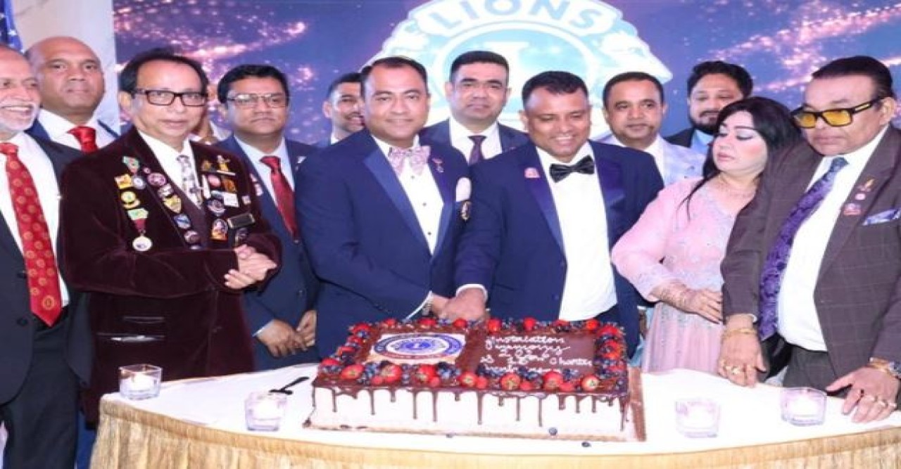 নিউইয়র্ক বাংলাদেশি আমেরিকান লায়ন্স ক্লাবের নতুন কমিটির বর্ণাঢ্য অভিষেক