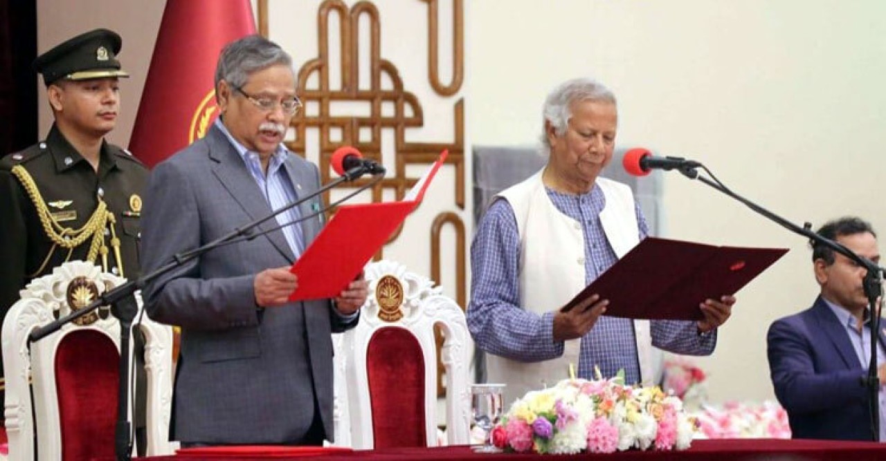 অন্তর্বর্তী সরকারের এক বছর