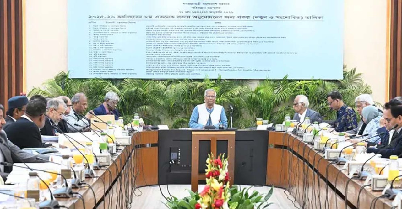 একনেক সভায় ৪৫ হাজার ১৯১ কোটি টাকার ২৫ প্রকল্প অনুমোদন