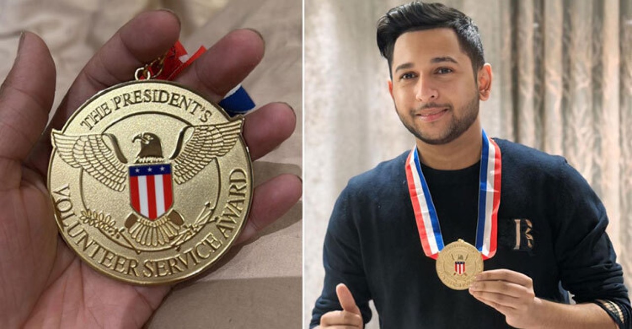 মার্কিন প্রেসিডেন্টের কাছ থেকে অ্যাওয়ার্ড, যা বললেন তৌহিদ আফ্রিদি
