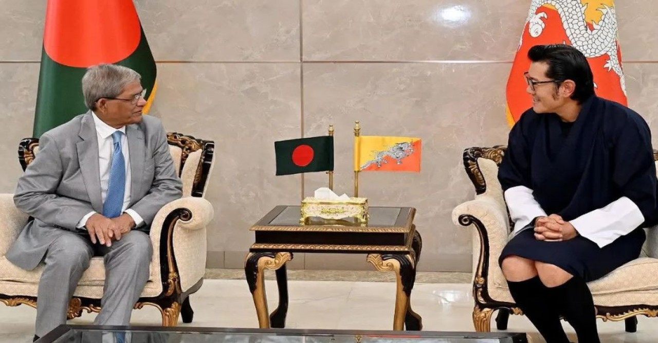 রাষ্ট্রপতির সঙ্গে ভুটানের রাজার সাক্ষাৎ
