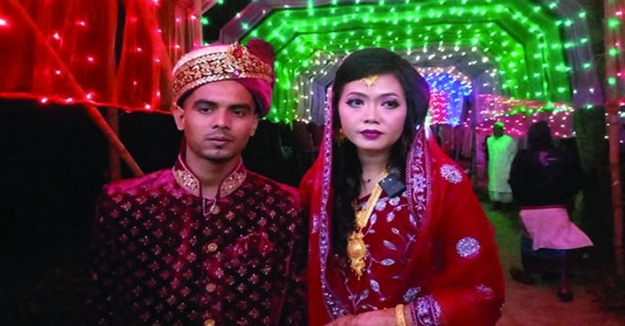 প্রেমের টানে ইন্দোনেশীয় তরুণী শিবচরে, জাঁকজমক বিয়ে